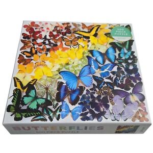 Galison BUTTERFLIES 500 piece puzzle jigsaw COMPLETE
